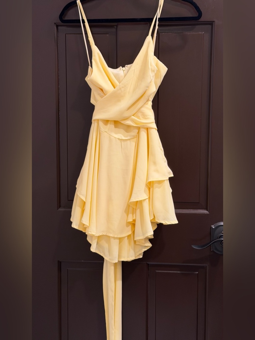 Butter Yellow Romper/dress